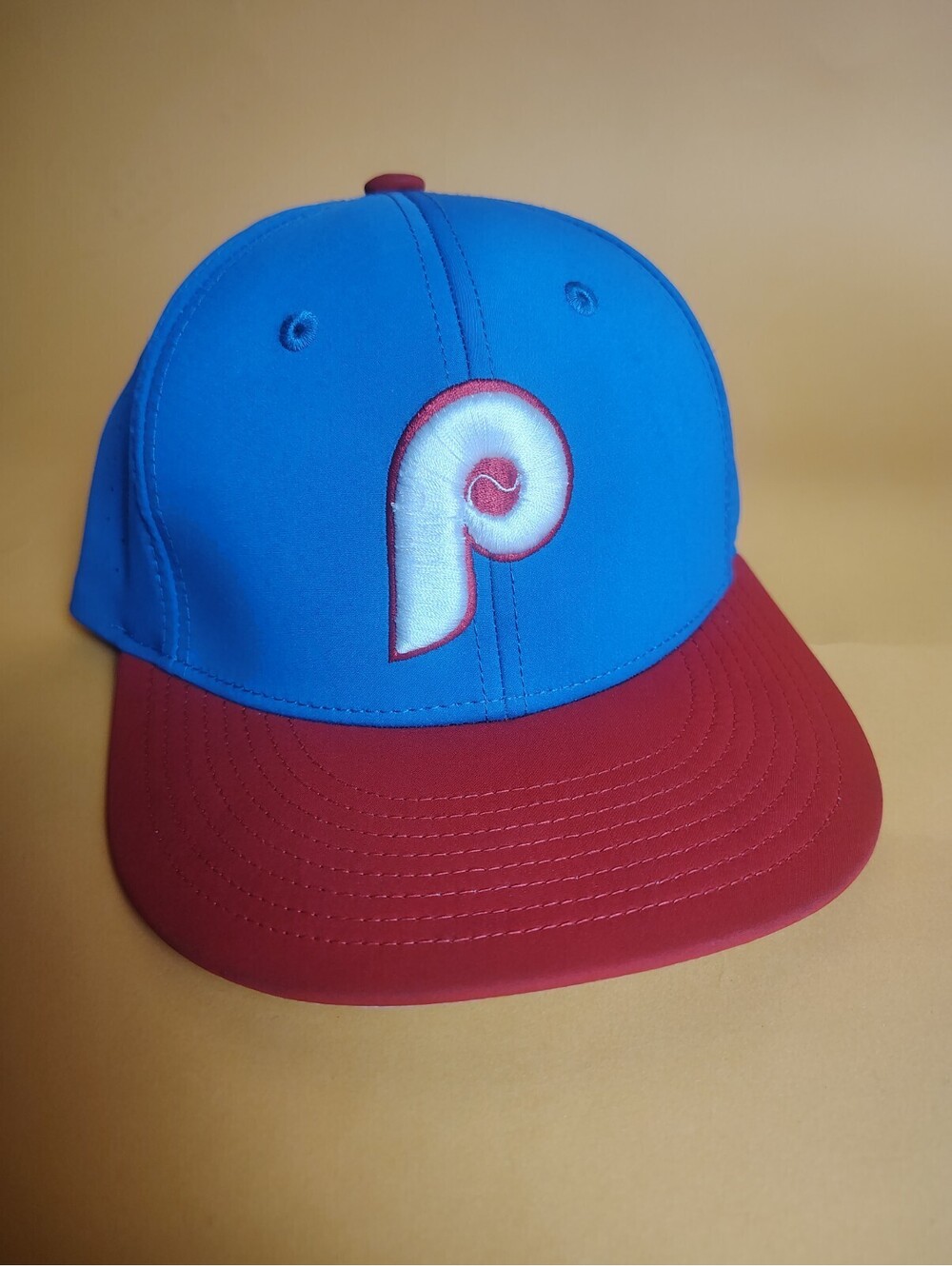 Champro Philadelphia Phillies Breathable Hat Blue Red White Size Small / Medium